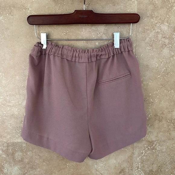 Lulus Jest Summer Mauve Drawstring Shorts Summer Elastic Waist Pockets Size S - Picture 3 of 12